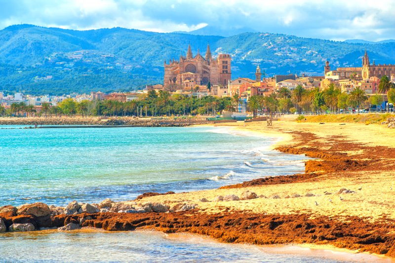 Mallorca yacht charter - urban beach escape